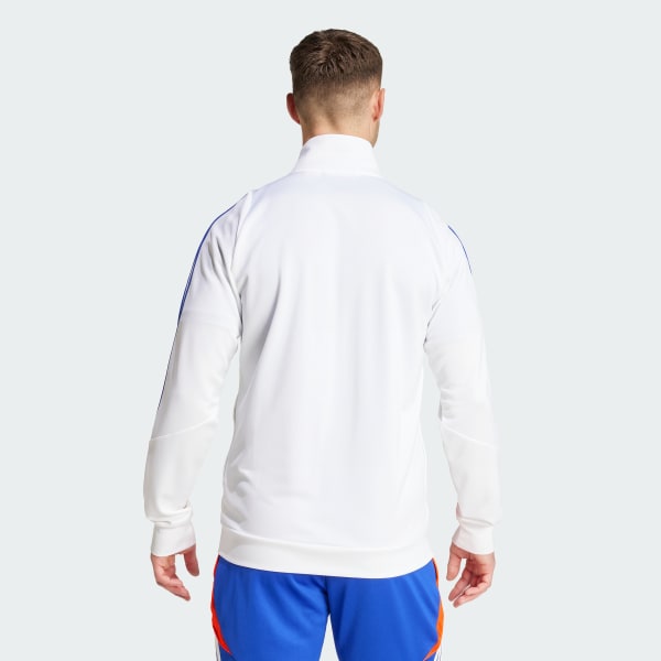 adidas Tiro 24 Training Jacket - White | Free Shipping with
