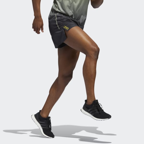 Grey Adizero Engineered Split Shorts YY106