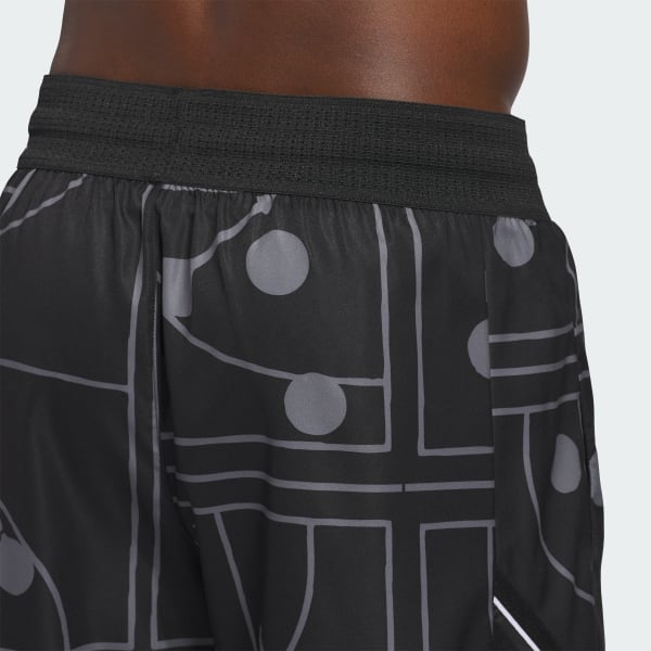adidas Crazy Lite Allover Print Shorts - Black | Free