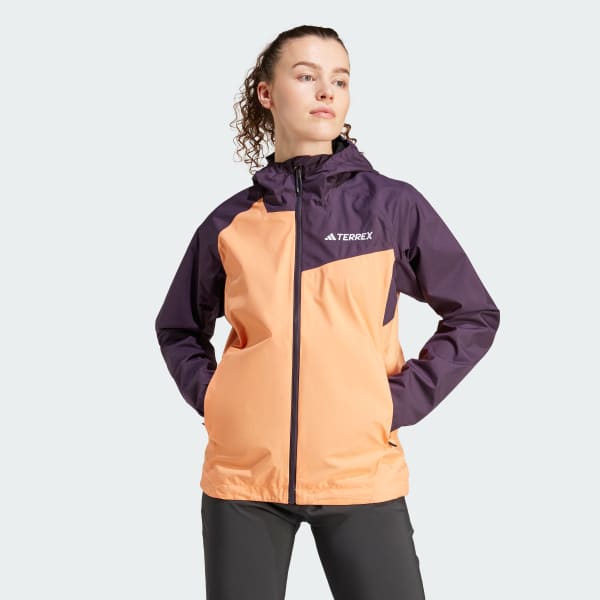 Naranja Chamarra Terrex Multi 2L RAIN.RDY