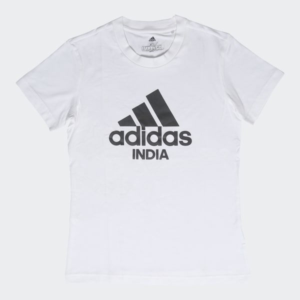Adidas Sport Performance India Logo Graphic Tee - White | Adidas India