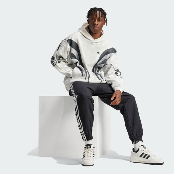 Moletom Capuz Premium Q3 Print - Branco adidas | adidas Brasil