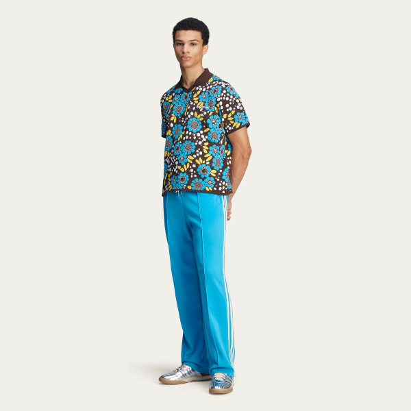 Multicolor Wales Bonner Knit Floral Polo Shirt