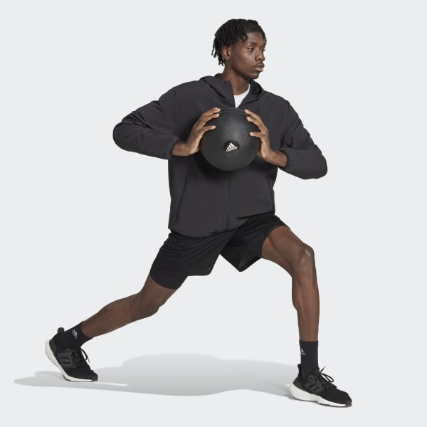 Black Train Essentials Seasonal Training Light Jacket
