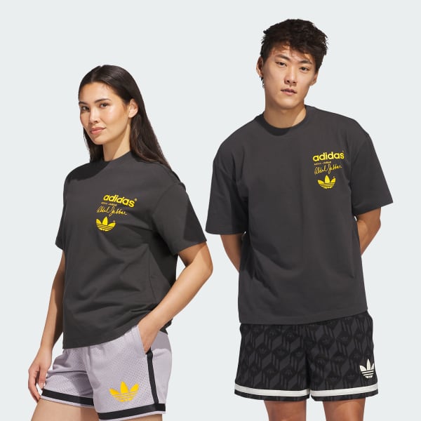 adidas Jabbar Skyhook Tişört - Gri | adidas Türkiye