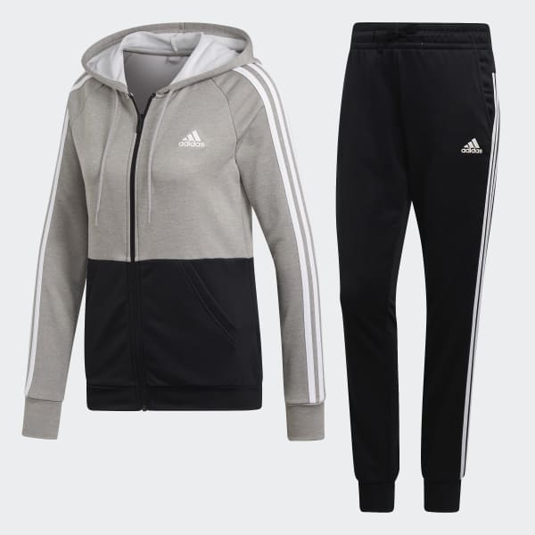 adidas Game Time Track Suit - Grey 
