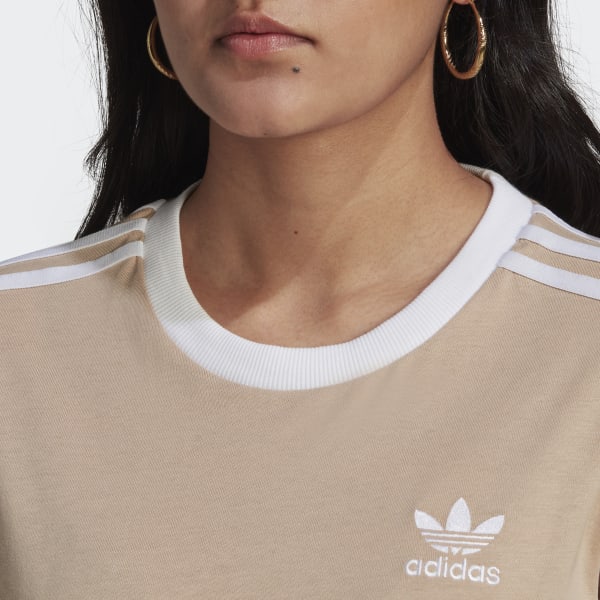 Bege T-shirt 3-Stripes Adicolor Classics 21647