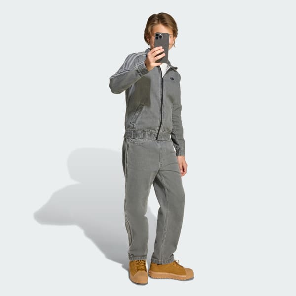 Grey Firebird Track Top Denim