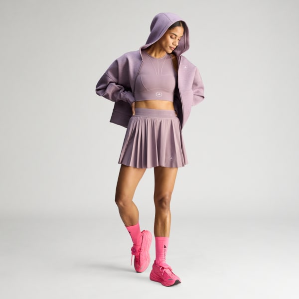 Purple adidas by Stella McCartney Training Pleated Skort

