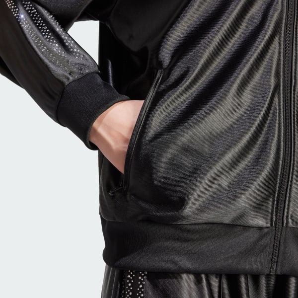アディダス Embellished スリーストライプス トラックトップ