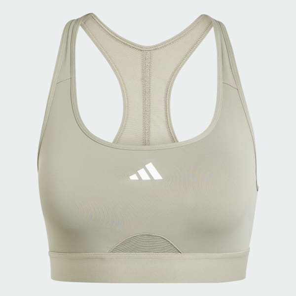Verde Top Deportivo Powerreact Training Soporte Medio