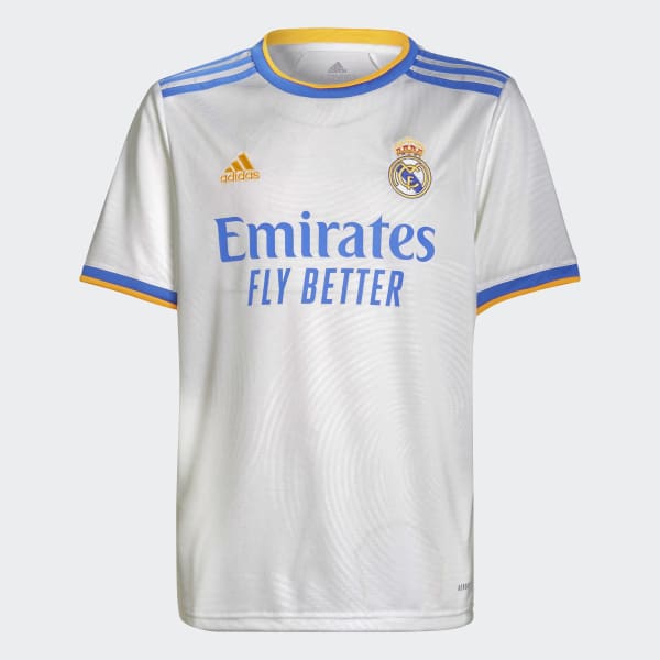 Blanco Camiseta Local Real Madrid 20/21 BO659