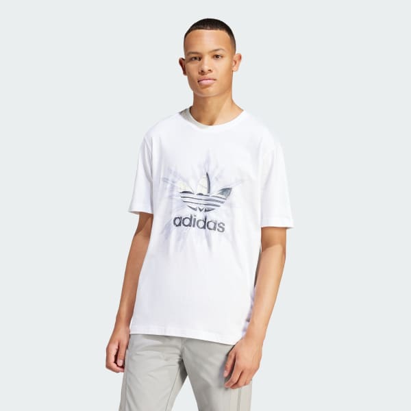 White Graphic Short Sleeve Tee