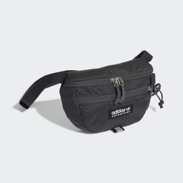Black adidas Adventure Waist Bag Small LB836