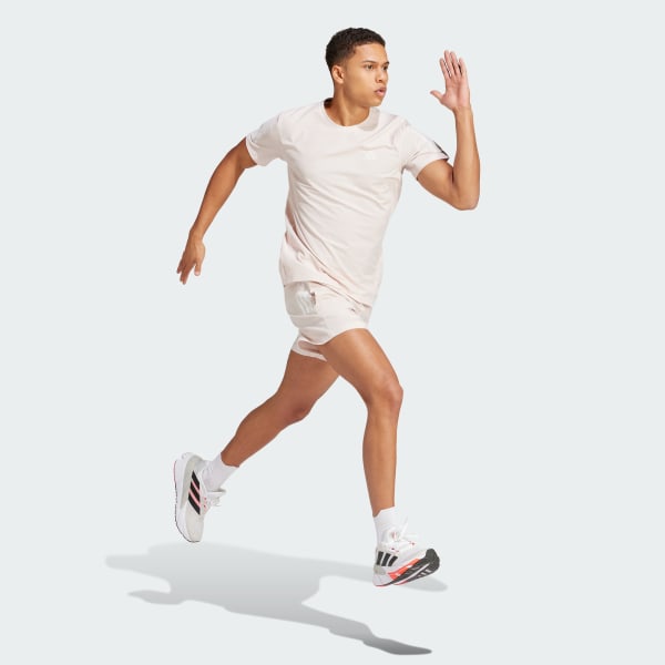 adidas Own the Run Tee - Pink | Free Shipping with adiClub | adidas US