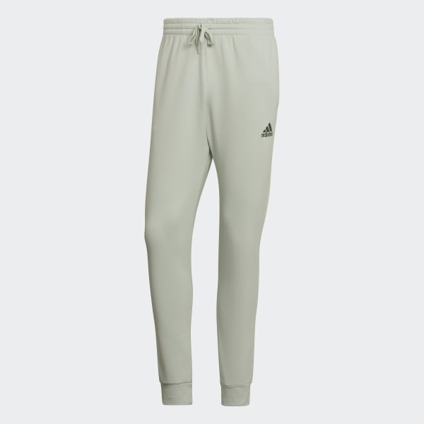 Zielony Essentials Fleece Regular Tapered Pants O7865