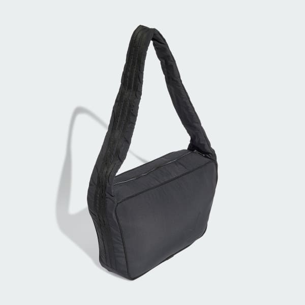 Black Crossbody Bowling Bag
