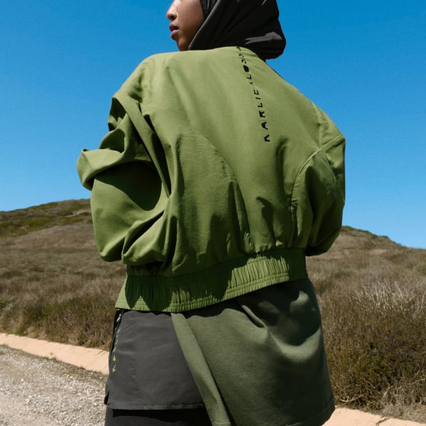 Green Karlie Kloss Cover-Up Jacket B8324