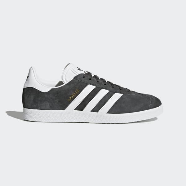 Gray adidas gazelle shoes clearance