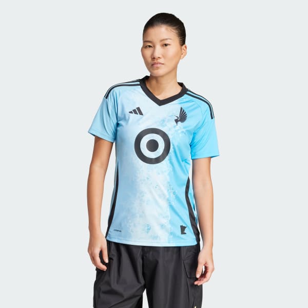 adidas Minnesota United FC 25/26 Away Jersey - Blue | Free