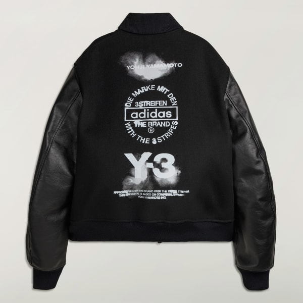 Y-3 LETTERMAN JKT ブラック Y-3（ワイスリー）の「LETTERMAN JKT（ブルゾン）」 - WEAR