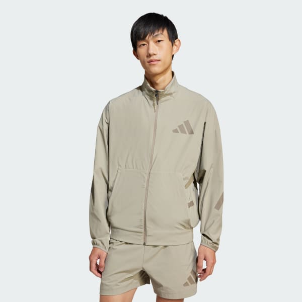 Beige Track Top toile adidas Z.N.E.