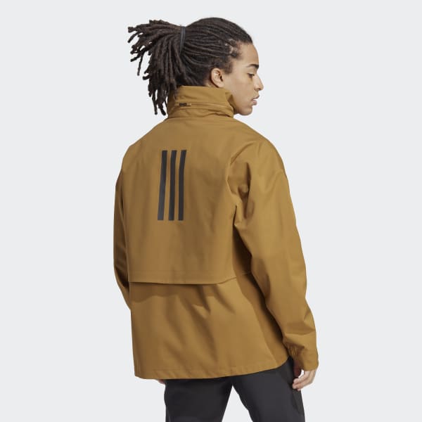 Καφέ MYSHELTER RAIN.RDY Jacket