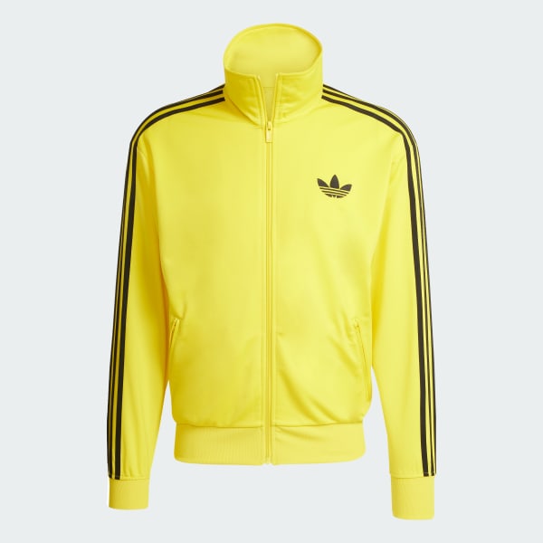 イエロー アディカラー クラシック ファイヤーバード ルーズ トラックトップ