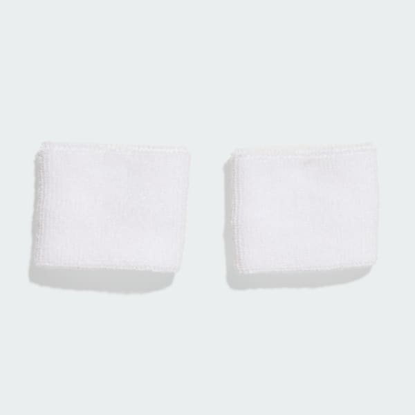 Blanco Muñequeras Pequeñas de Tenis adidas Originals