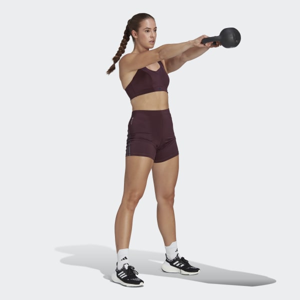 Rot adidas TLRD Impact Training High-Support Sport-BH
