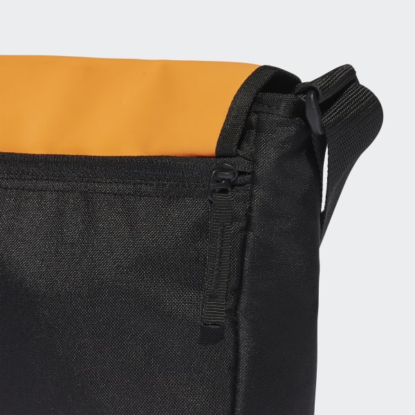 adidas Adicolor Archive Messenger Bag Small Orange adidas UK