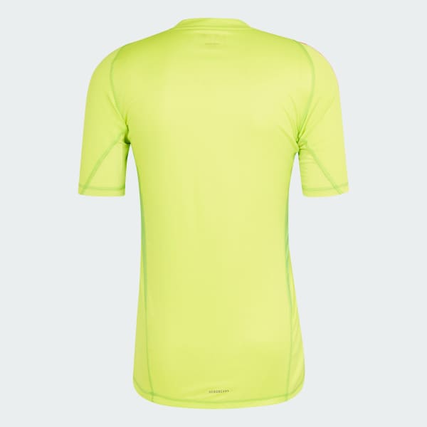 Yellow Tiro 24 Pro Short Sleeve Goalkeeper Jersey