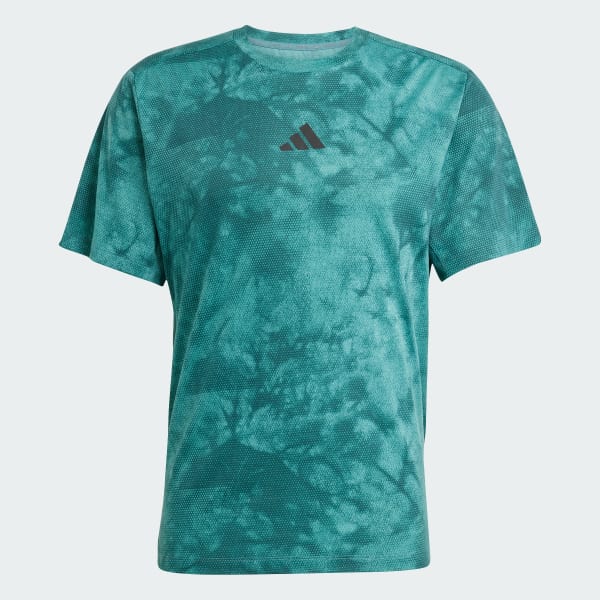 adidas Power Graphic Tee - Turquoise | Free Shipping with