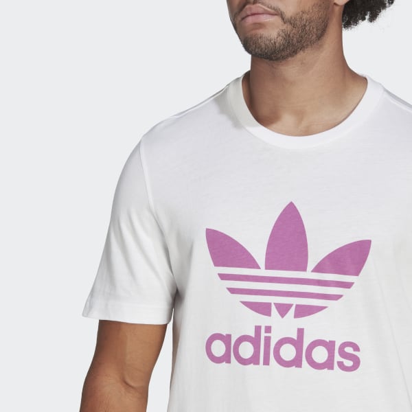 Hvit Adicolor Classics Trefoil T-skjorte JLA46