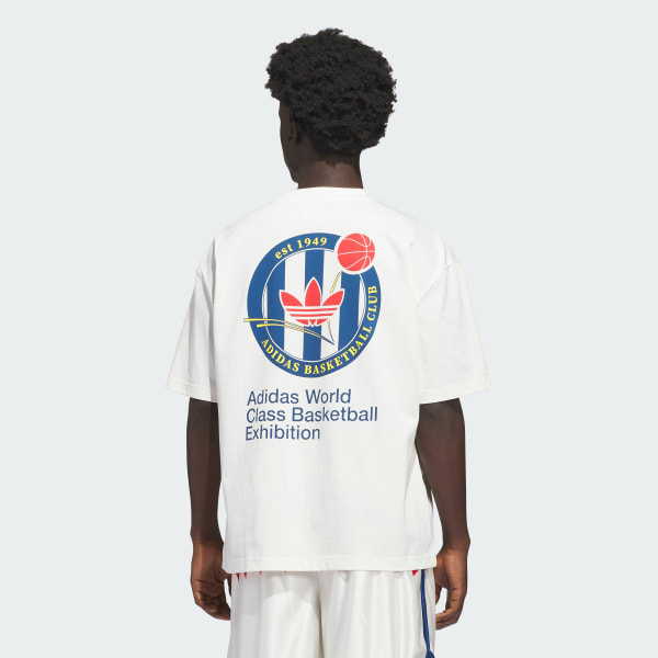 White Originals Basketball Crest Tee