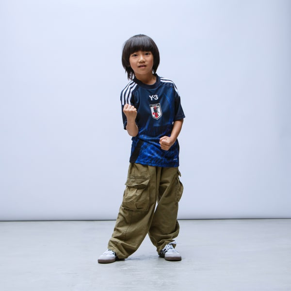 Blue Japan x Y-3 24 Home Jersey Kids