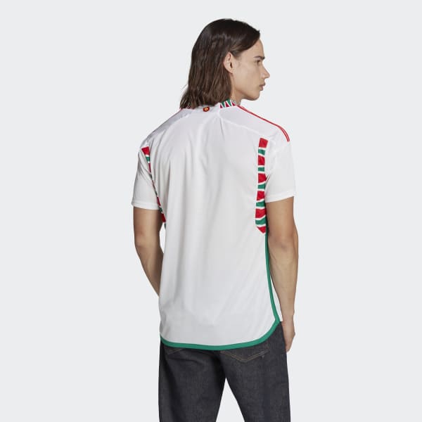 White Wales 22 Away Jersey TE204