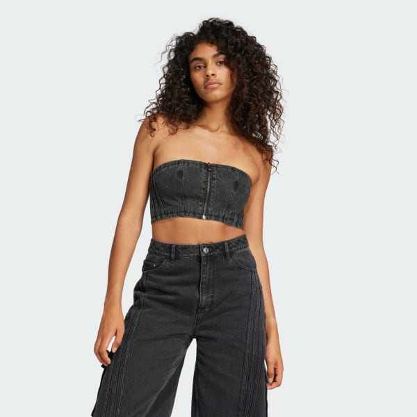 cerná Top Adilenium Season 2 Washed Denim