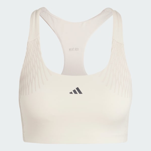 Bege Top Treino Médio Suporte Powerimpact Luxe Proseries