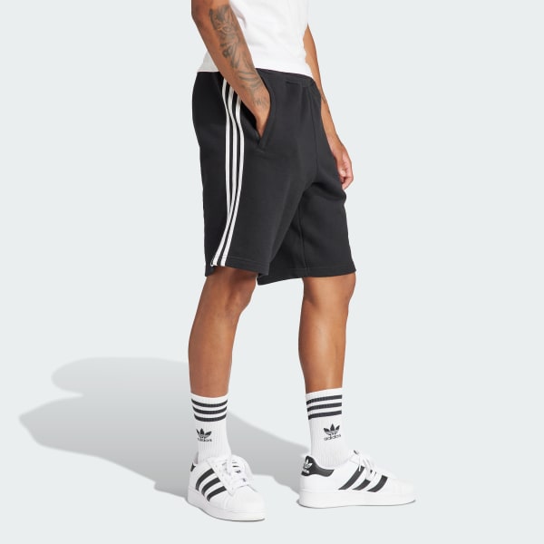 noir Short Adicolor 3 bandes