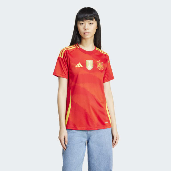 ⭐️新品未使用 adidas⭐️スペイン代表 ホーム 長袖ユニフォーム サイズS adidas スペイン代表 2022 ユニフォーム ホーム 長袖 レプリカ