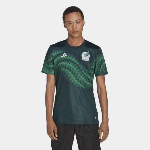 Verde Remera Pre-Match Selección Nacional de México