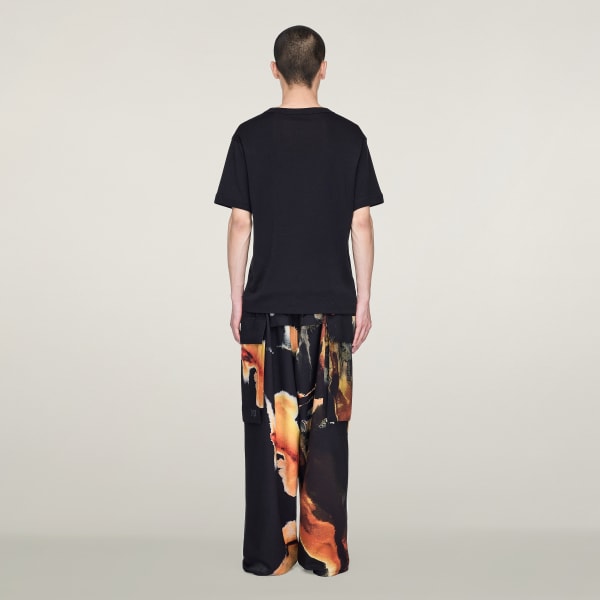 Svart Y-3 AOP Sport Uniform cargobyxor