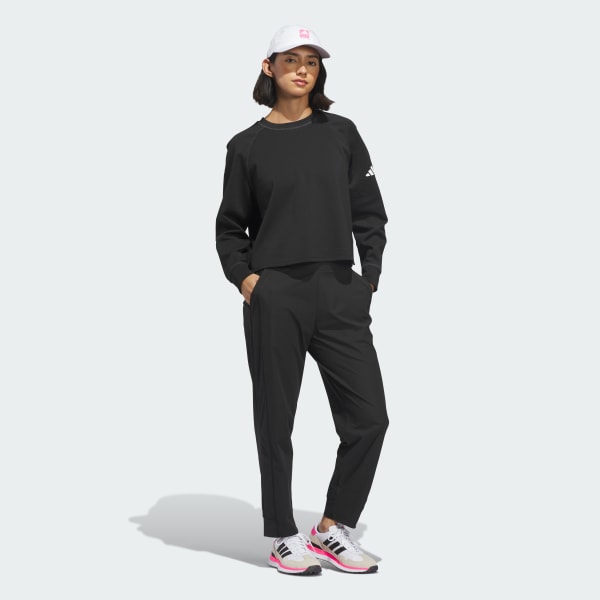 noir Sweat-shirt pressions latérales Beyond The Course Twistweave