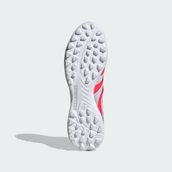 Rojo Zapatos de Fútbol Predator League Lengüeta Plegable Pasto Sintético
