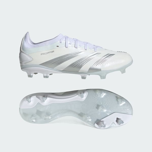 adidas Predator 24 Pro Firm Ground Boots White adidas UK