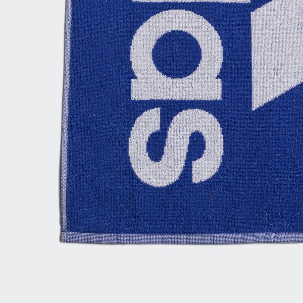 Blue adidas Towel Large FAI01