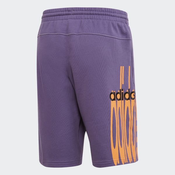 bermuda adidas roxa