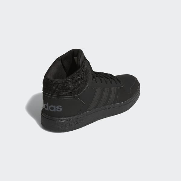 adidas hoops 2.0 mid zwart