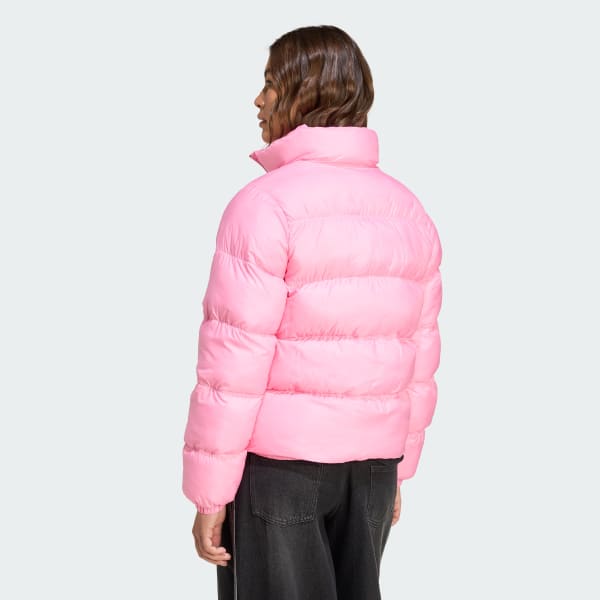 Rosa Chaqueta corta Adicolor Puffer